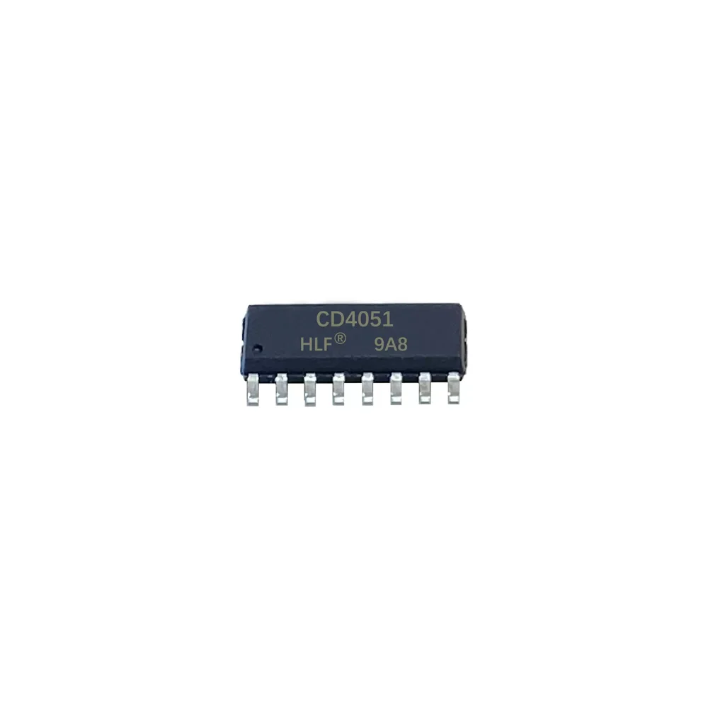 (10 pcs) CD4051BM SOP-16 CD4051 Single 8-Channel Analog Multiplexer CMOS 3V-20V