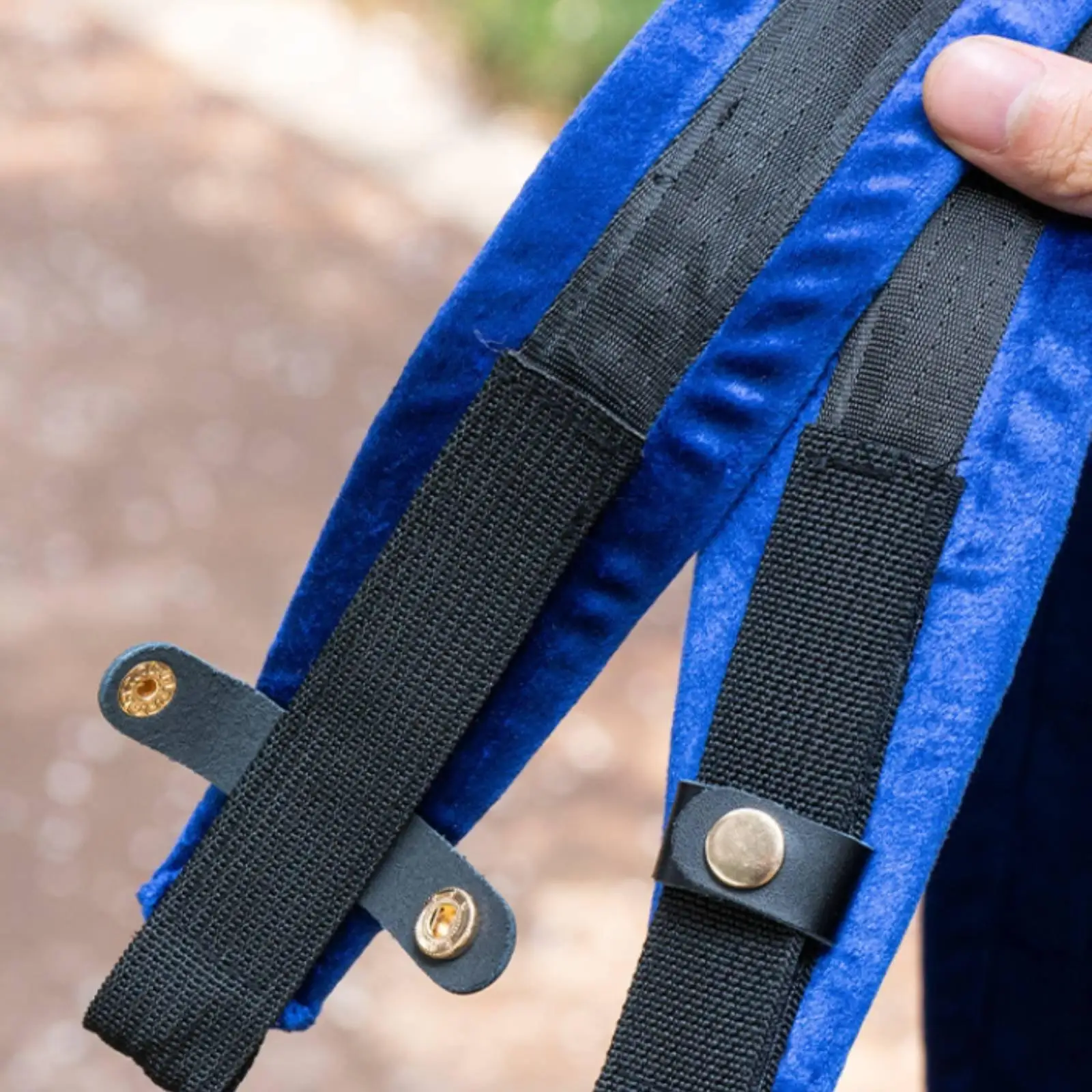 Premium Accordion Shoulder Strap with High Resilience Foam Padding and Velvet Surface for Long Playing Sessions Comfort