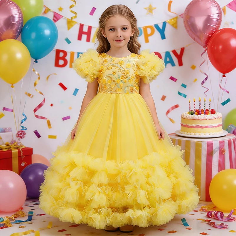 

Длинное платье для девочек 2026: Новое платье для дня рождения, гламурное и модное платье для конкурсов красоты, свадебное платье для подружки невесты