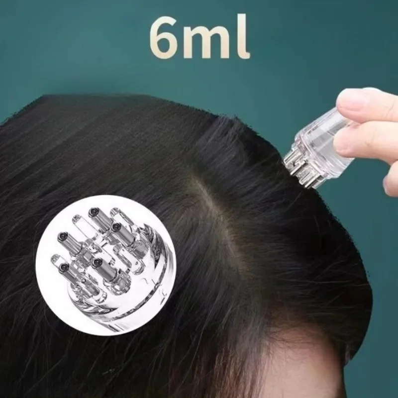 1Pc Scalp Applicator Liquid Comb Portable Mini Massage Combs Essential Oil Fluid Guiding Massager Anti Hair Loss Head Care Tools