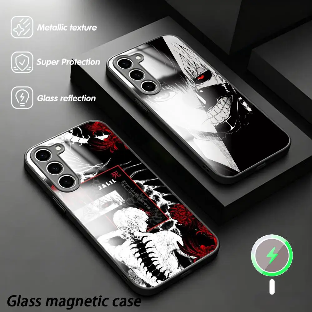 Hot Tokyo Ghoul classic anime poster Phone Case For Samsung S26 S25 S24 S23 S22 S21 Plus Ultra Fold A Glass Magnetic Case