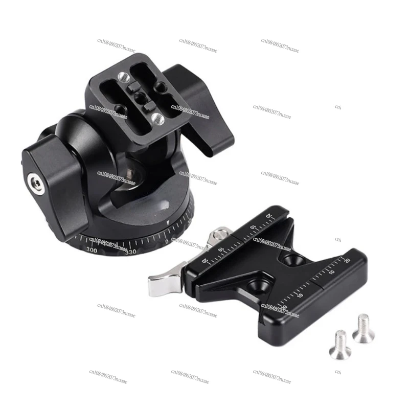 Two-Way Tilt Head with Clamp and Quick Release Plate DT-03