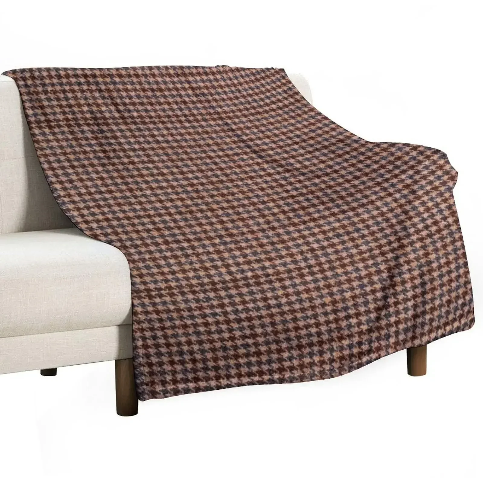 

Print of Brown Tweed 2 - Not Woven Throw Blanket Cute Decorative Beds Blankets