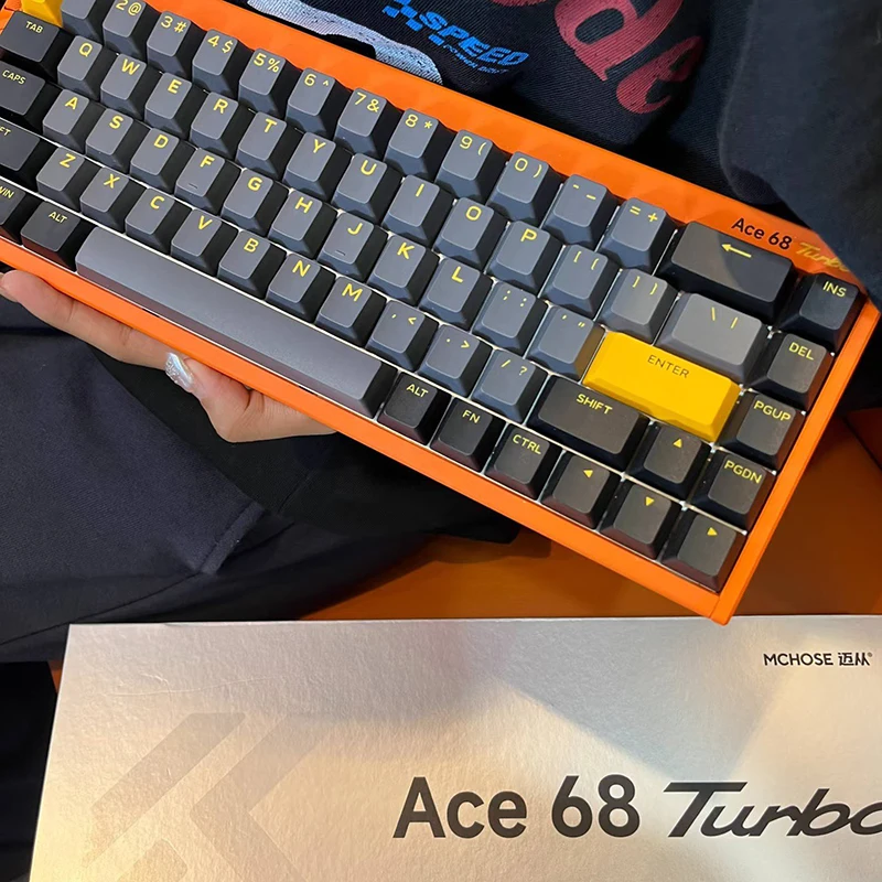 Keyboard Mekanik Mchose Ace 68 - Esports Gaming Uk ulasan dan harga