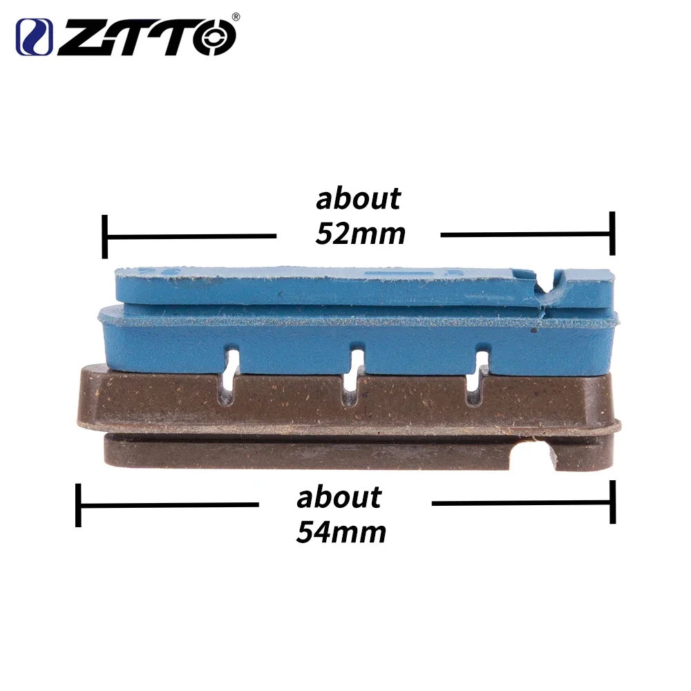 

ZTTO Road Bike Brake Shoes Pads1 Pair for CARBON RIMS Dura Ace Ultegra 105 Lightweight Composite materials braking pad
