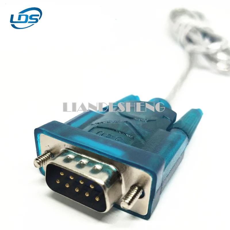 The new HL-340 USB to RS232 serial cable/COM9-pin serial cable supports win10