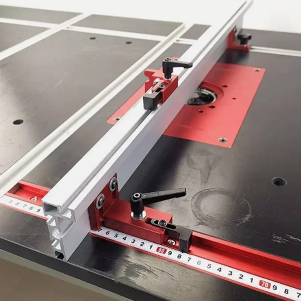 Imagem -06 - Liga de Alumínio T-trilhas Slot Mitra Pista Gabarito Dispositivo Elétrico 30 45 tipo Faça Você Mesmo Deslizante Rampa Backer Mitra Pista Parar Ferramenta para Trabalhar Madeira