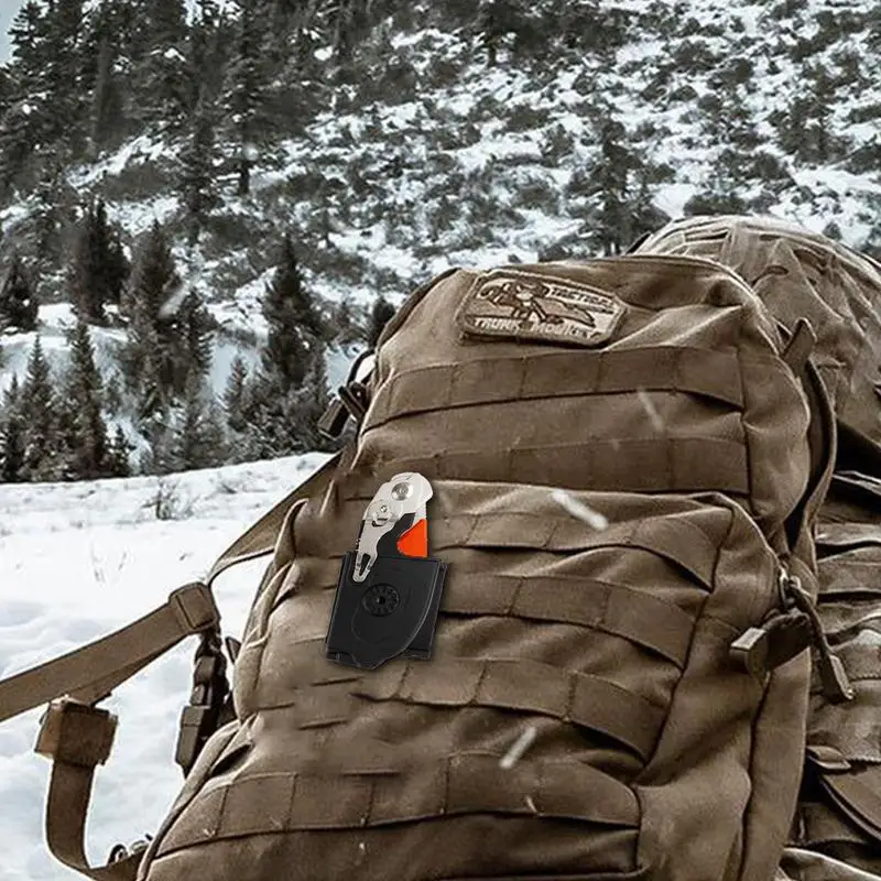 Funda para tijeras de rescate portátil, funda para tijeras Raptor, soporte para vaina, dispositivo de supervivencia para acampar al aire libre ﻿