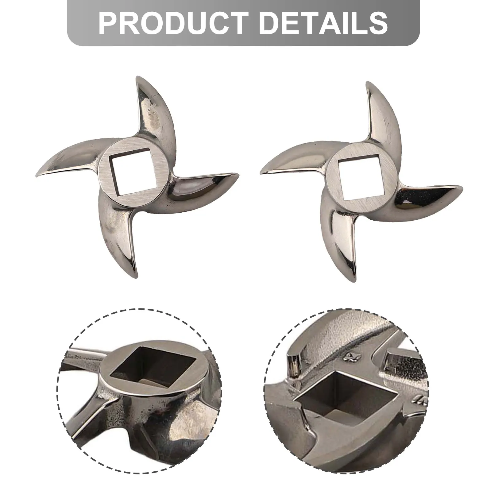 Meat Grinder  Plate Made Of Stainless Steel For  Size #1For 2 Grinders Designed  To Fit Both For  Electric Manual Metal  Models
