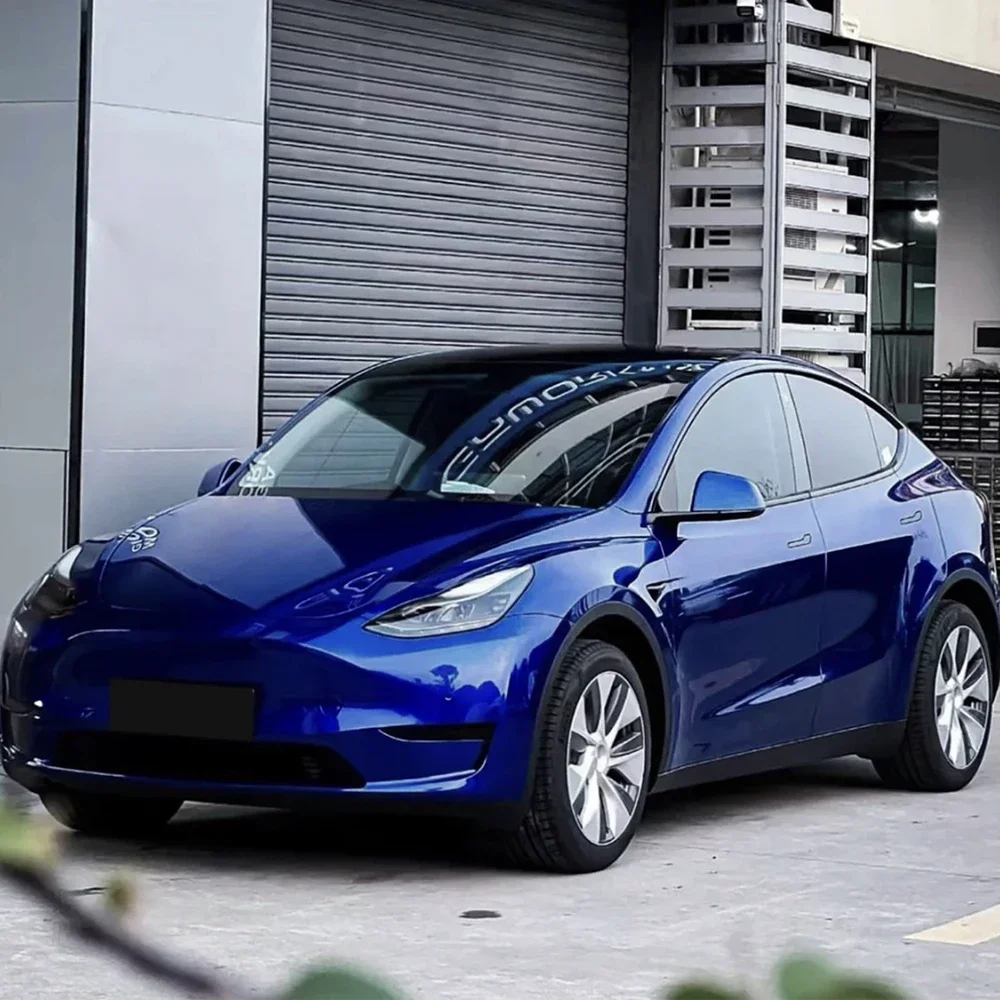 

Жидкая темно-синяя автомобильная наклейка, виниловая пленка с автоматической изменением цвета, ПЭТ, без пузырьков, автомобильные аксессуары, автосамоклеящиеся наклейки