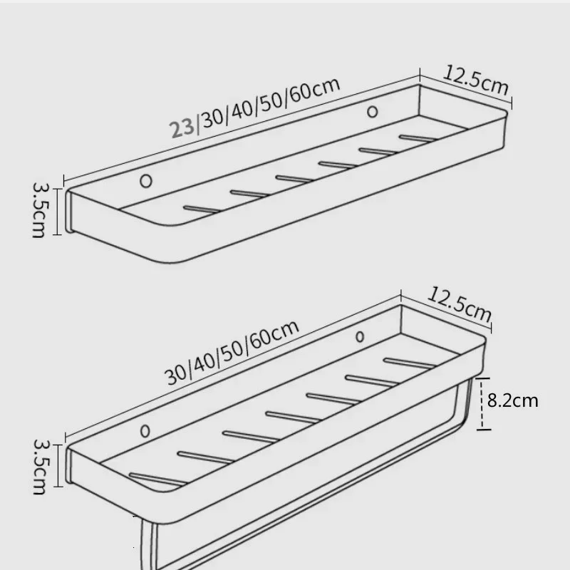 Bathroom Shelf Wall Shelves Shelf Aluminum Black Bathroom Corner Shelf Wall Mounted Black Aluminum Kitchen Storage Holder