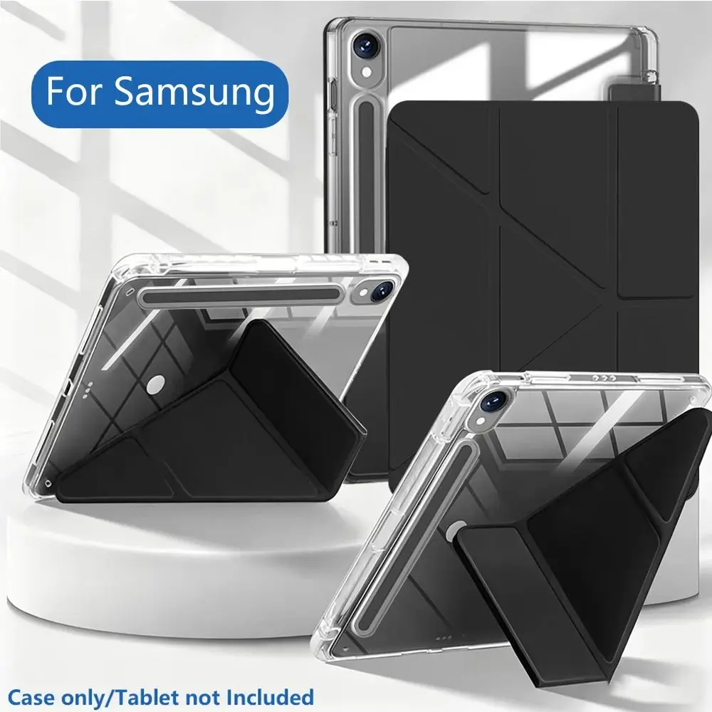 For New Acrylic Samsung Galaxy Tab S12 Plus S11 Ultra S10 FE Tablet Case for Tab A11 + A9 S9 S8 S7 FE Plus 11 12.4 13.1 " Cover