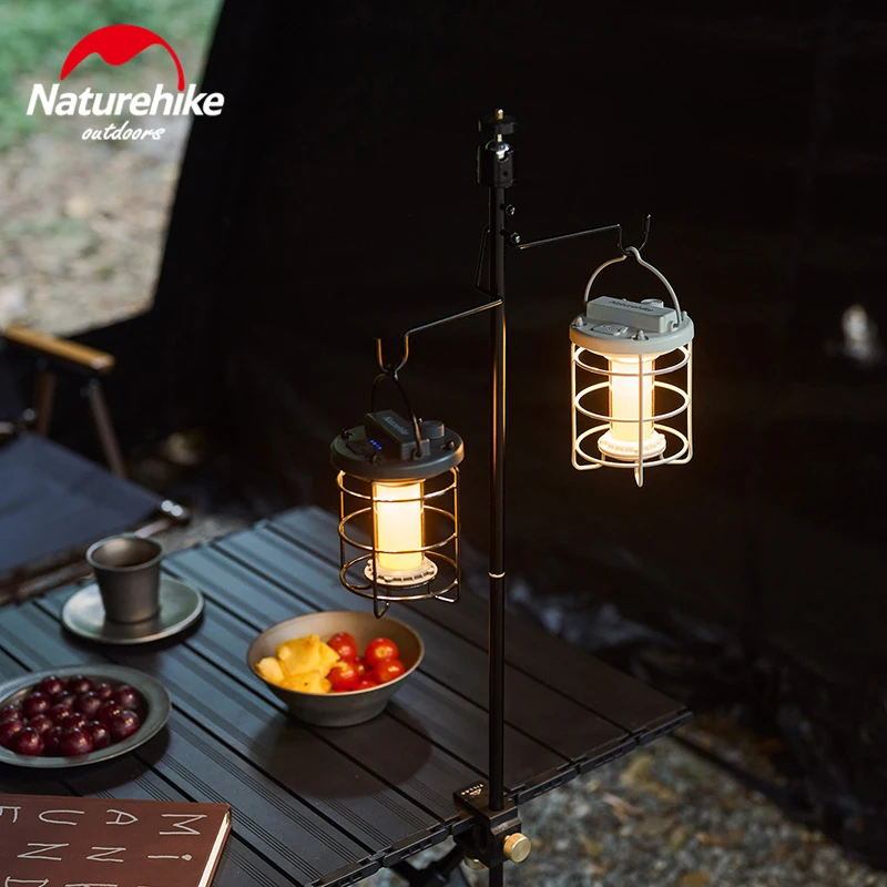 Naturehike Outdoor Camping Lamp Portable Camping Tent Camp Lamp Atmosphere Lamp Waterproof Lamp Emergency Lights Tourist Lamp