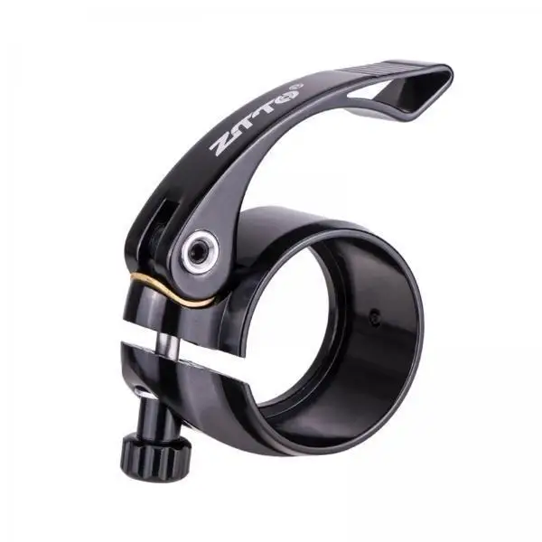 

Lightweight Aluminum Alloy Bike Seatpost Clamp 40.8mm Quick Release for Folding BMX Road Bicycle Accessories