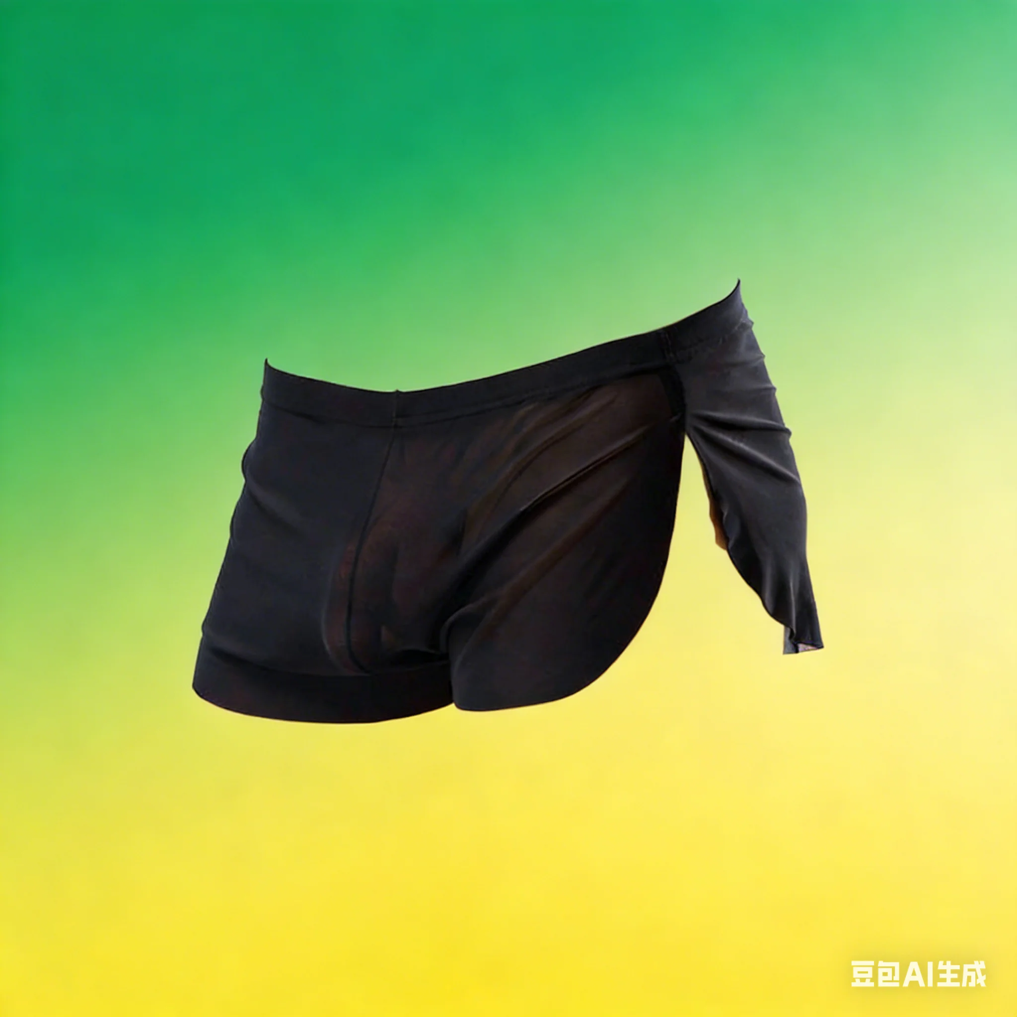 

Perspective Thin Soft Breathable Mens Underwear Mesh Aro Split Transparent Home Pants See Through Pijama Masculino Cuecas Boxer