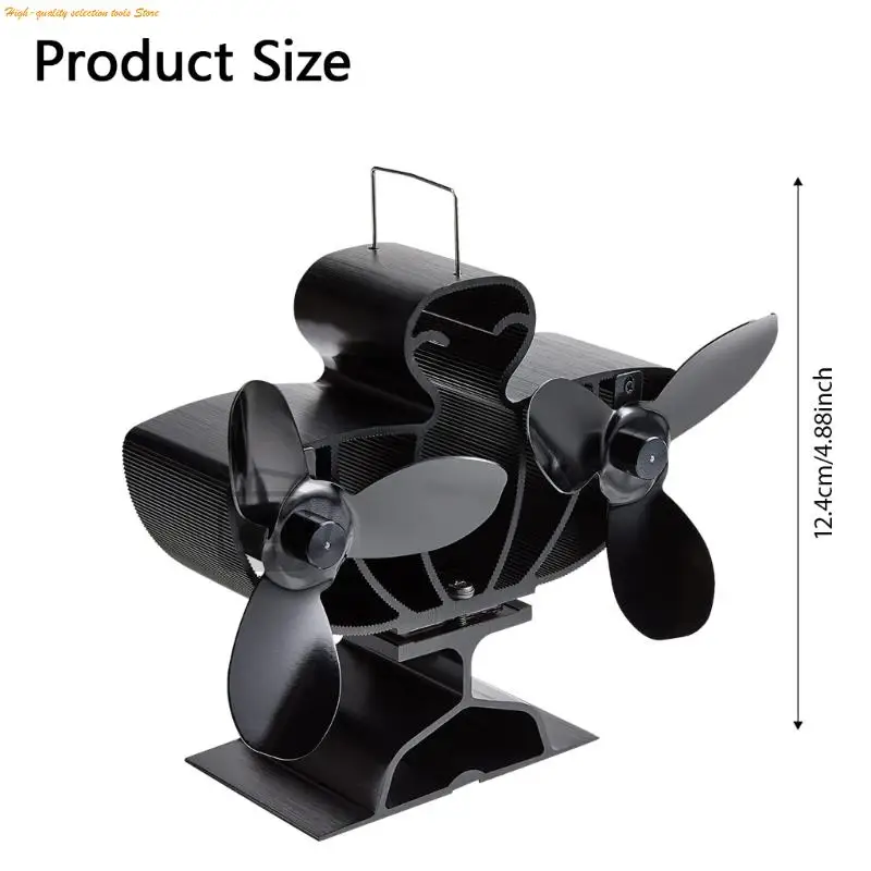 203F توفير الطاقة ، مروحة المواقد ذات الحرارة المزدوجة ، مروحة موقد تعمل بالحرارة.