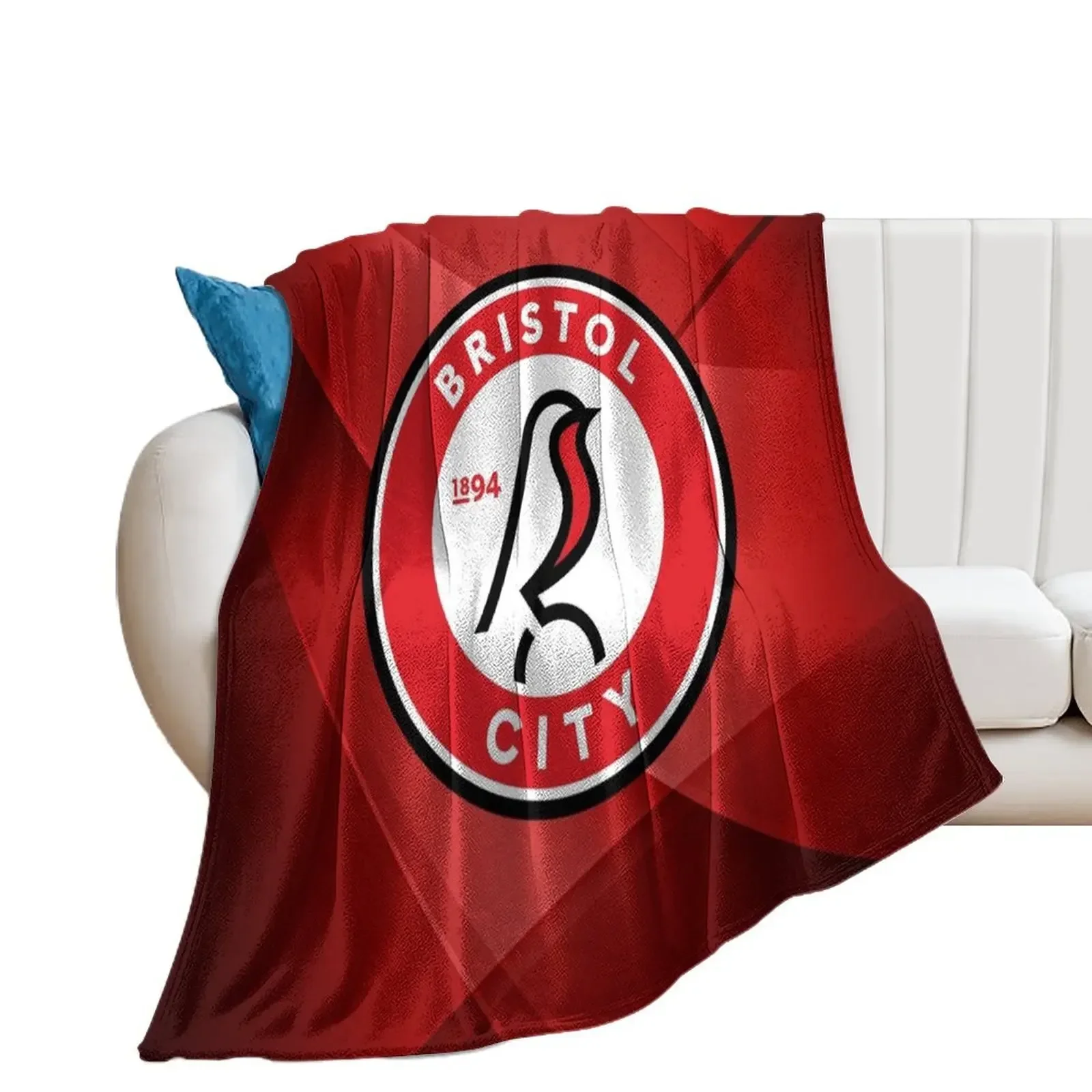 

Bristol FC Home Throw Blanket Luxury blankets and throws Sofas Warm Blankets