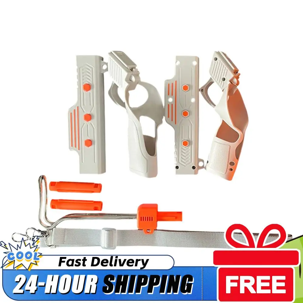 

VR Gun Stock VR Shooting Game for Meta Quest 3/Quest 3S VR Controller Stock Rifle Adapter Controller Grips VR Accessories