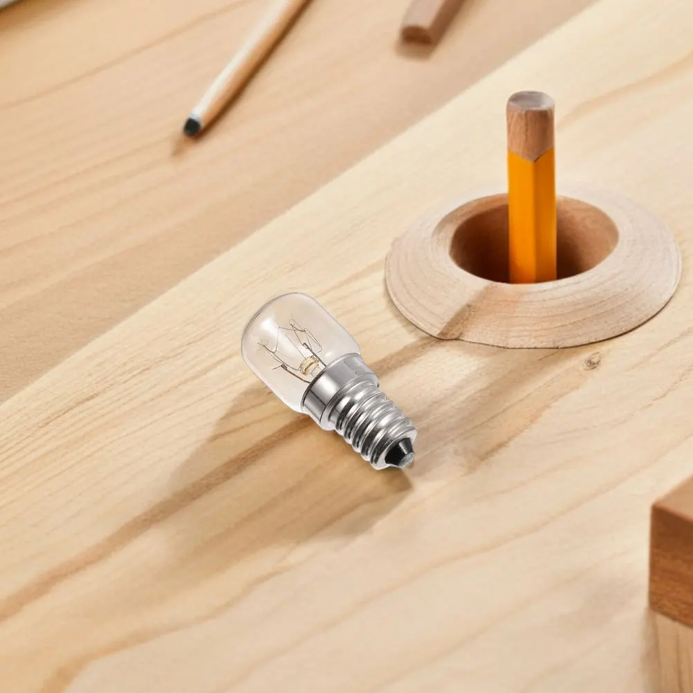 

4Pcs Heat Resistant Appliance Bulbs E14 15W Stove Microwave Bulb Replacement Kitchen Light Bulbs Microwave Light Bulb