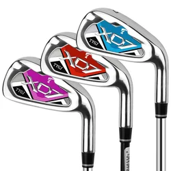 TTYGJ Golf Club Iron Set NO.7 per uomo e donna Steel And Graphite Swing Practice Club per principianti mano destra singola