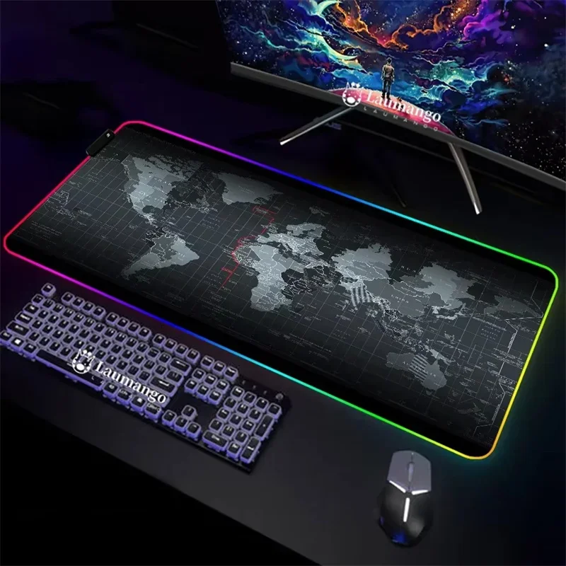 800*300*4Mm Computer Gamer Bureau Muis Mat Anti-Slip Natuurlijk Rubber Gestikte Rand Grote Gaming Muismat Voor Cs Go Lol Dota