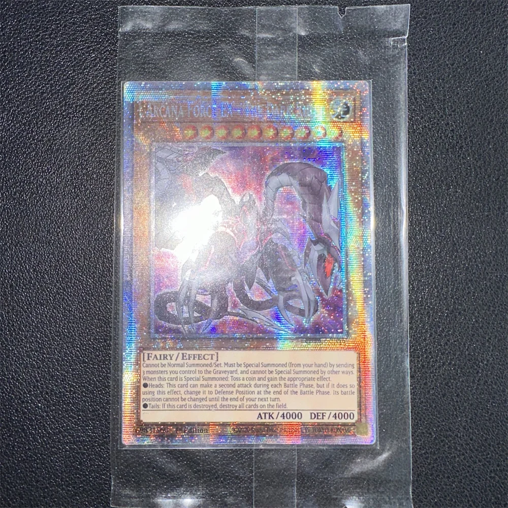 Yu-Gi-Oh PSER SP13-EN043 /Arcana Force EX - The Dark Ruler Children's anime cartoon game card toys collection gift（Not Original