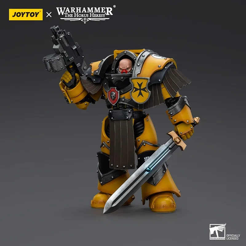 JOYTOY Warhammer 1/18 Action Figures Imperial Fists Legion Cataphractii Terminator Squad Figurine Model Toy Boy Gifts