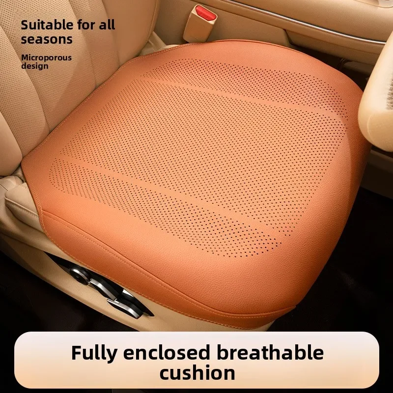 

Universal Car Seat Cushion PU Leather Protector Mat Breathable High Rebound Sponge Seat Cover Car Interior Accessories