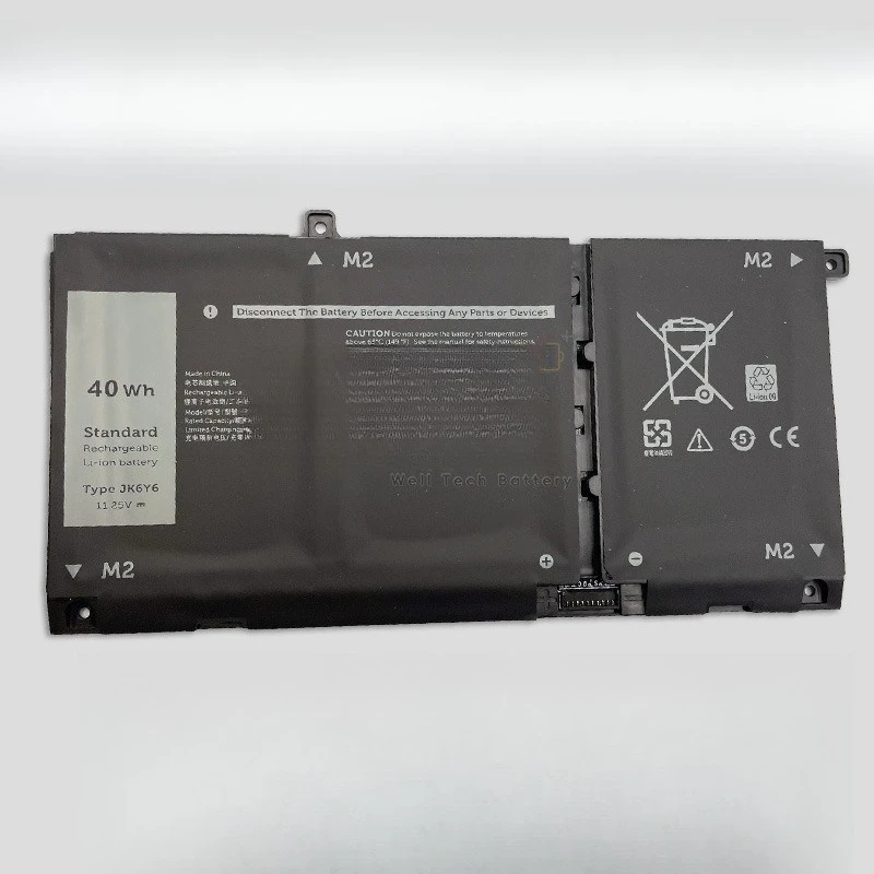 11.25V 3500mAh Suitable for Dell 5300 5301 5401 5402 5501 5502 5400 JK6Y6 Multi Model Compatible Long Endurance Laptop Battery