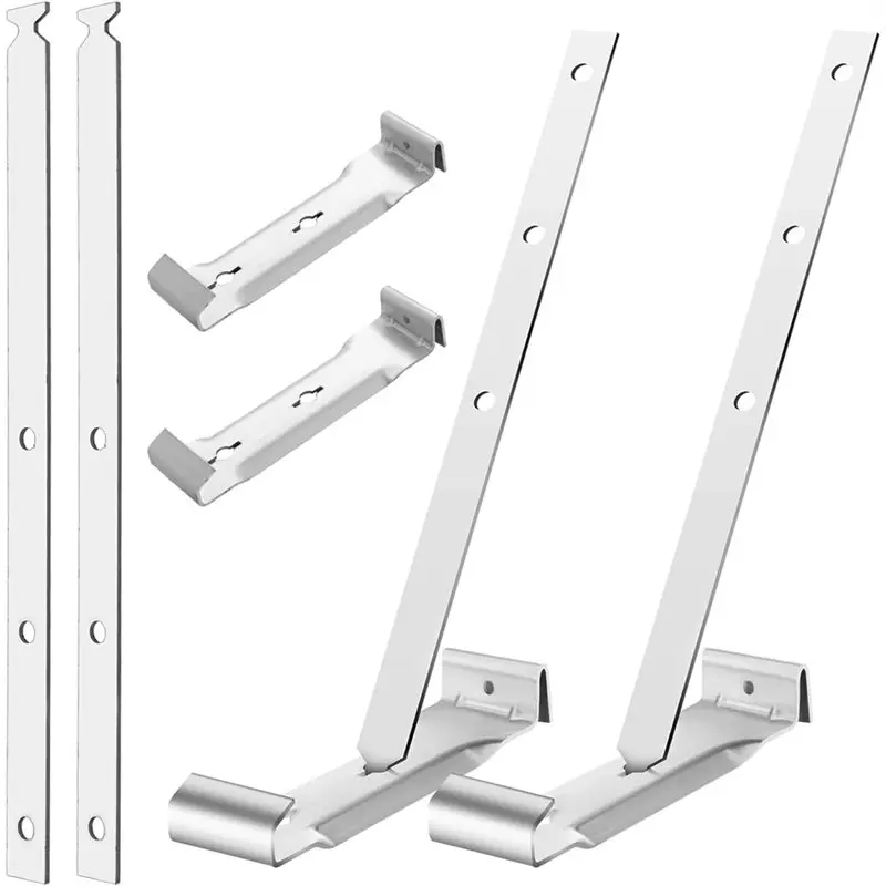 ABAH-For Aluminum Roof Gutter Hanger 50 Sets, 5