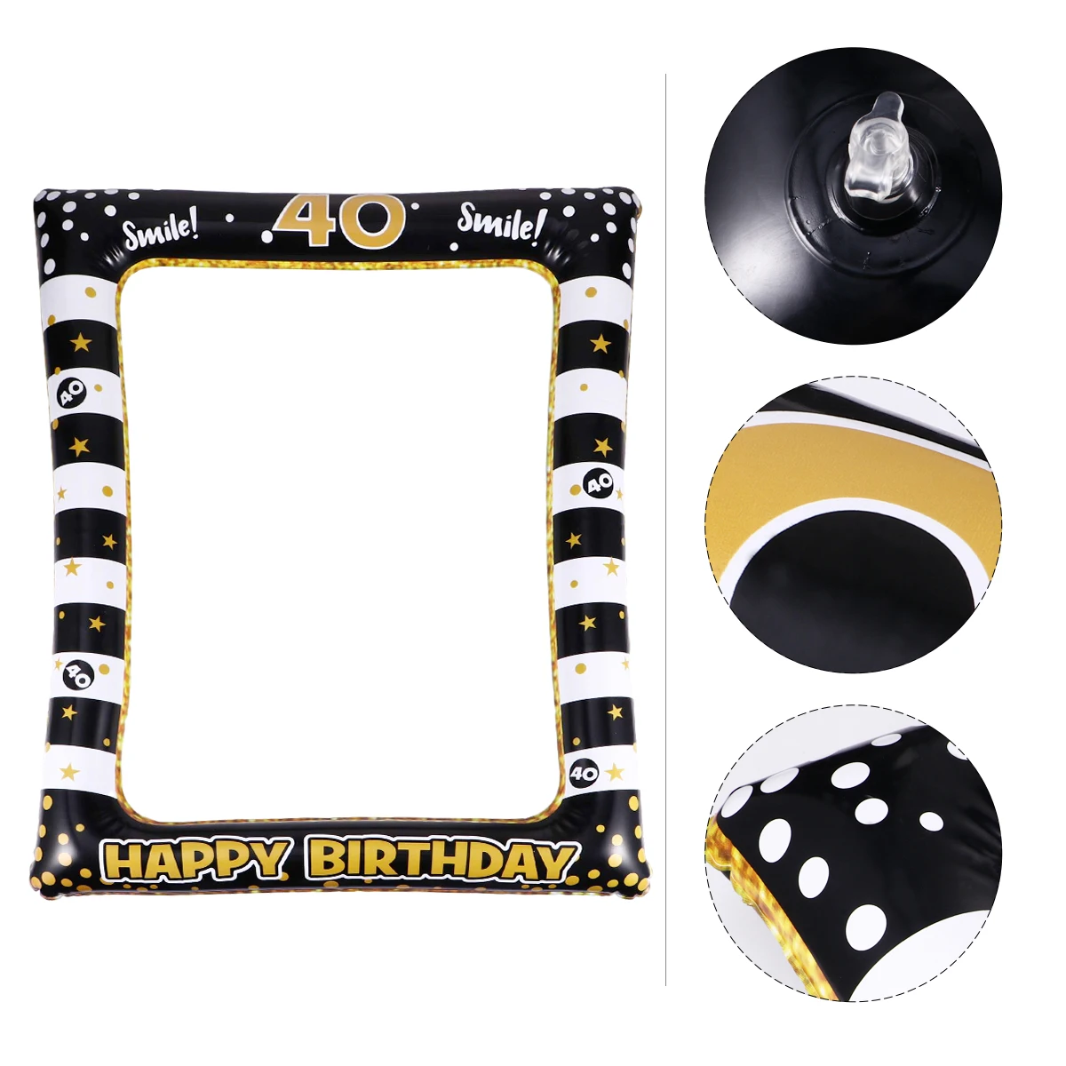 Photo Props Inflatable Frame Photobooth Birthday Plastic Child