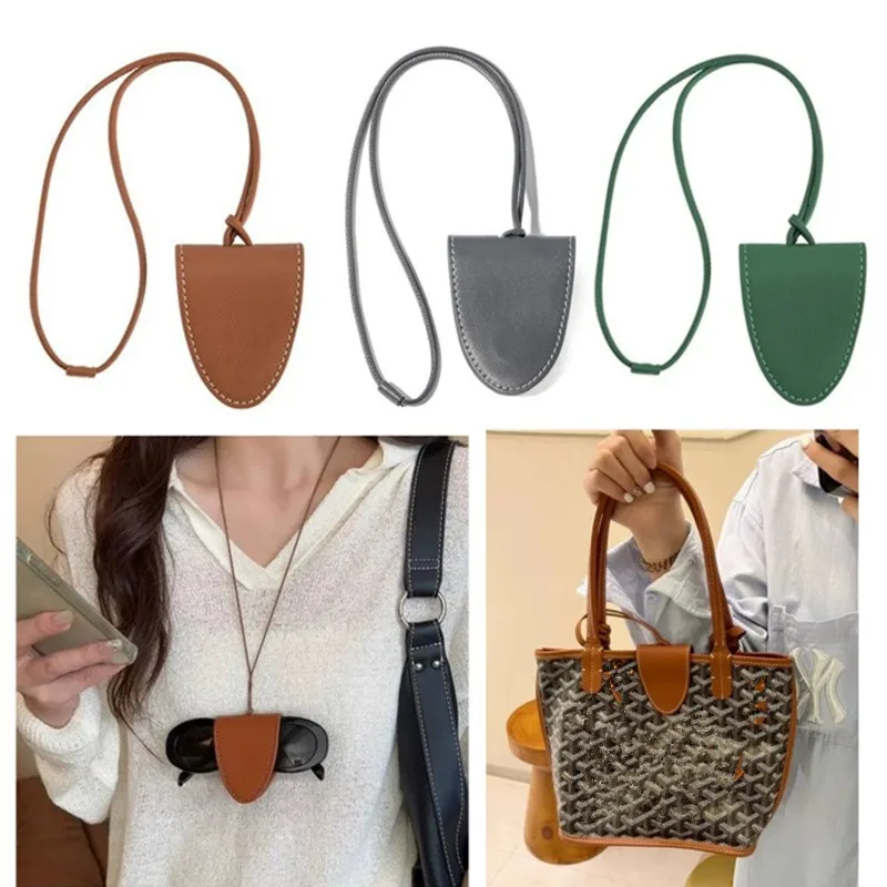 Leather Magnetic Anti-theft Clip For Goyard Tote Bag Multifunctional Fashionable Lanyard Glasses Clip Accessory