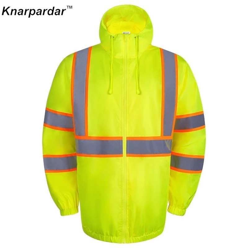 New Men's Black Jacket Workwear Jacket Construction Working Clothes