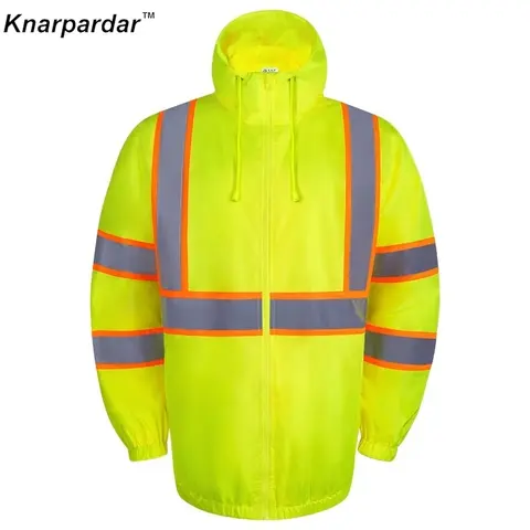 Ny svart herrjacka arbetskläder jacka byggarbetskläder 12 best sales byggkläder - №9