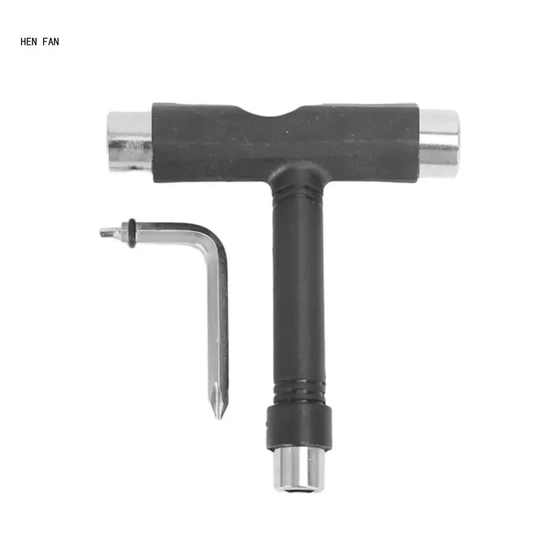 

T Skateboard Tool Skateboarding Wrench Repair Tool Roller Skate Wrench Skateboard Longboards Accessories M89D