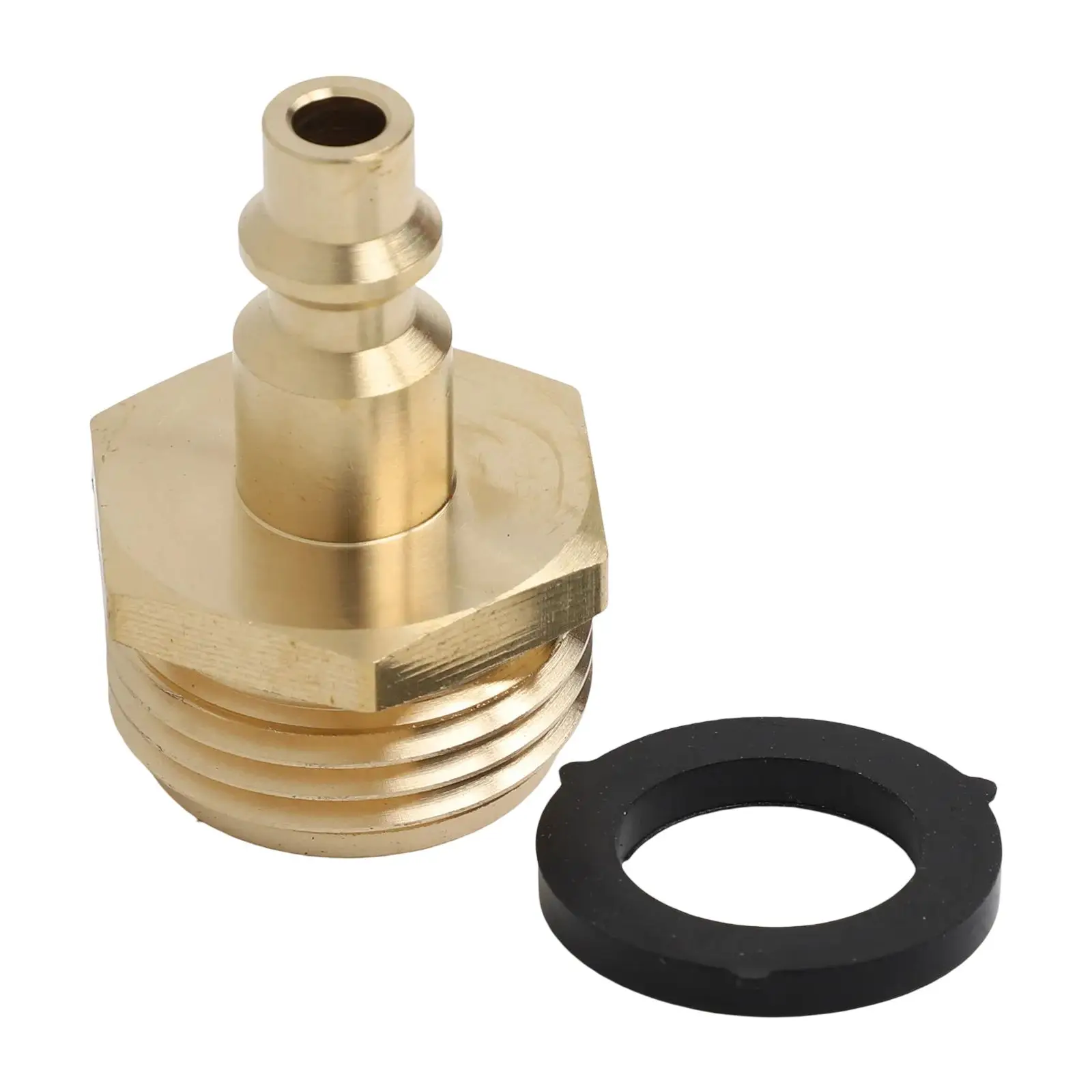 Winter Air Compressor Water Blowout Quick Connect Plug-adapter For Air Compressor Winterize Outdoor 3/4 Thread For RVs Boats