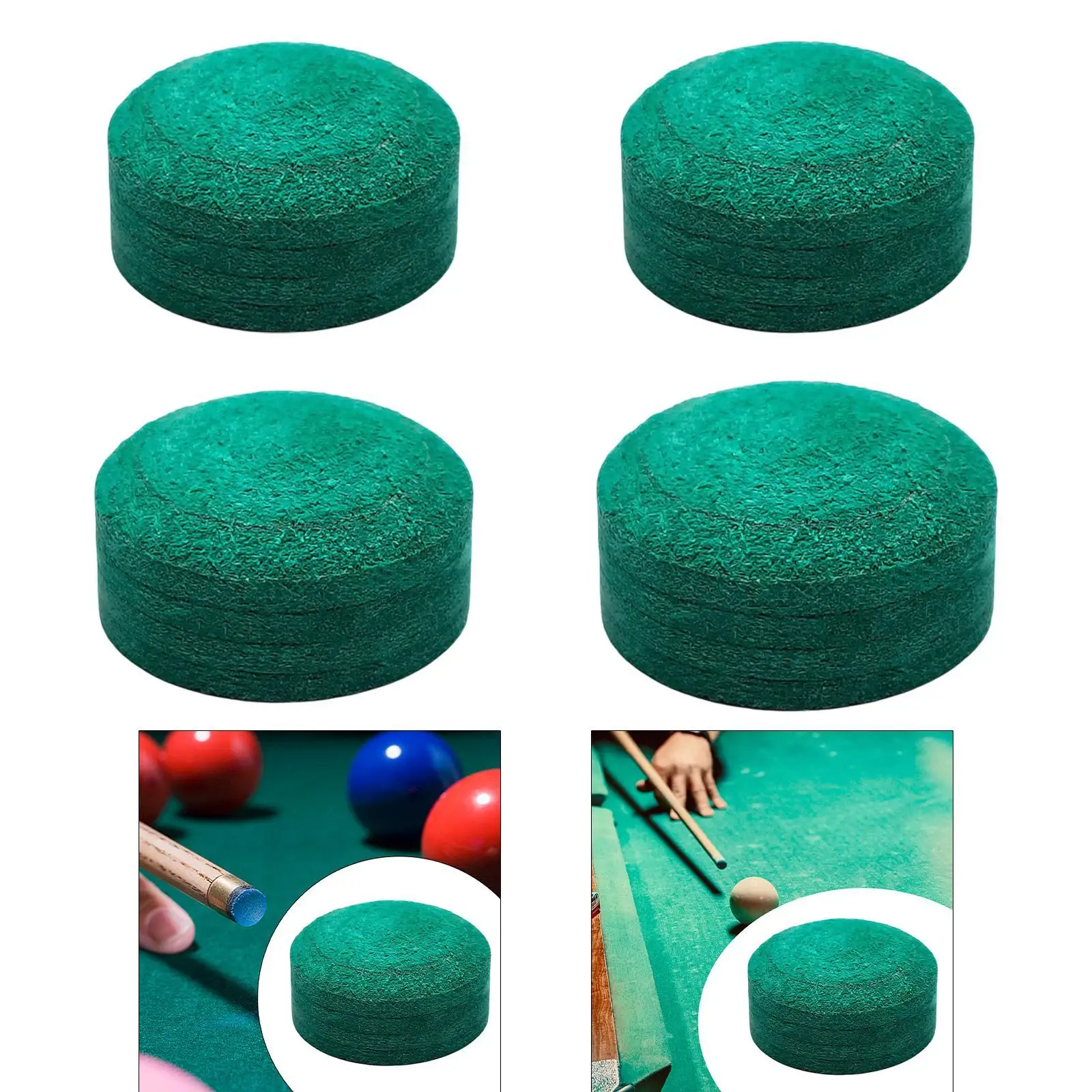 Pool Cue Tip Supplies Portable Professional Multiple Layers Snooker Cue Tip Replacement for Indoor Game Beginners Enthusiast