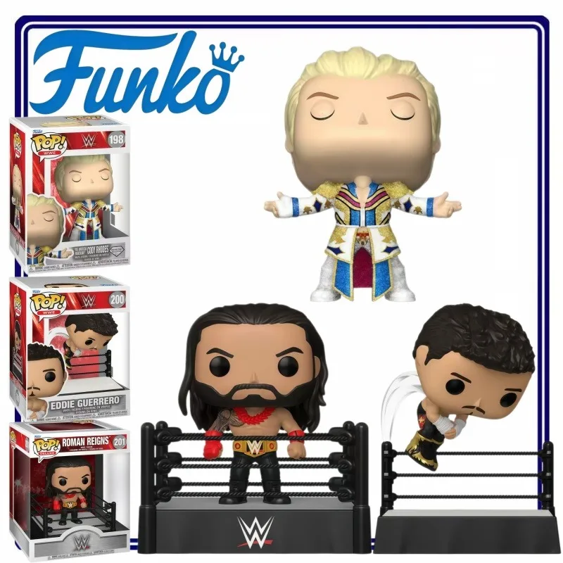 Figura Coleccionable Funko POP de la WWE, Mercancía Deportiva Clásica, Decoración de Escritorio, Ideal para Coleccionistas de Lucha Libre