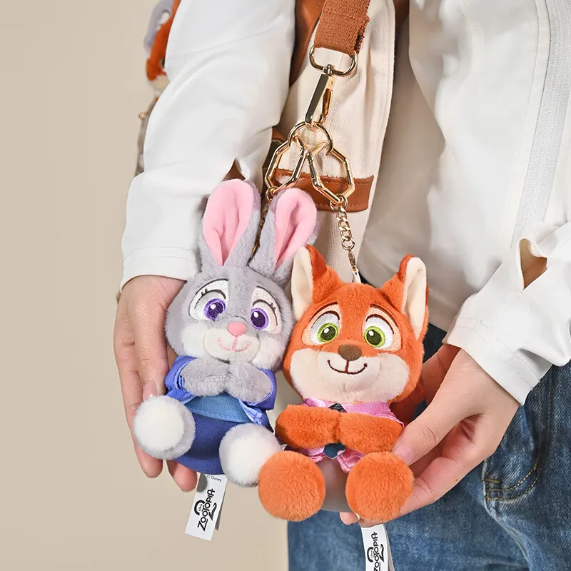 جديد KKV سلسلة مفاتيح Zootopia 2 مجنون عطلة سلسلة أفخم المعلقات الفيلم شخصيات كرتونية جودي نيك لعبة هدايا عيد ميلاد مخصصة