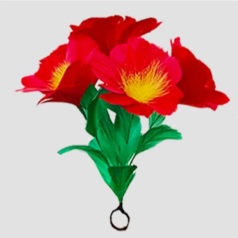 ช่อดอกไม้ในปลอกแขน - ชุดมายากลบนเวทีหลากสี อุปกรณ์มายากลสำหรับงานปาร์ตี้ ของเล่นมายากล  สำหรับนักมายากลมืออาชีพ  เกมมายากล  โชว์มายากล  ตลก  ลวงตา  จิตวิทยา