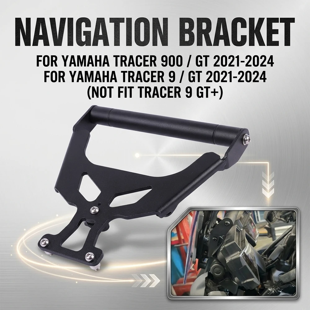 

Motorcycle Accessories Phone Holder Stand GPS Navigation Bracket Extension Bar GPS Mount For YAMAHA Tracer 900/GT Tracer 9/GT