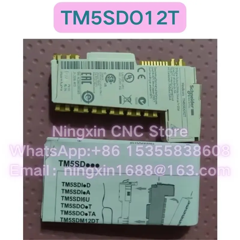 

Новый оригинальный ПЛК TM5SDO12T Быстрая доставка