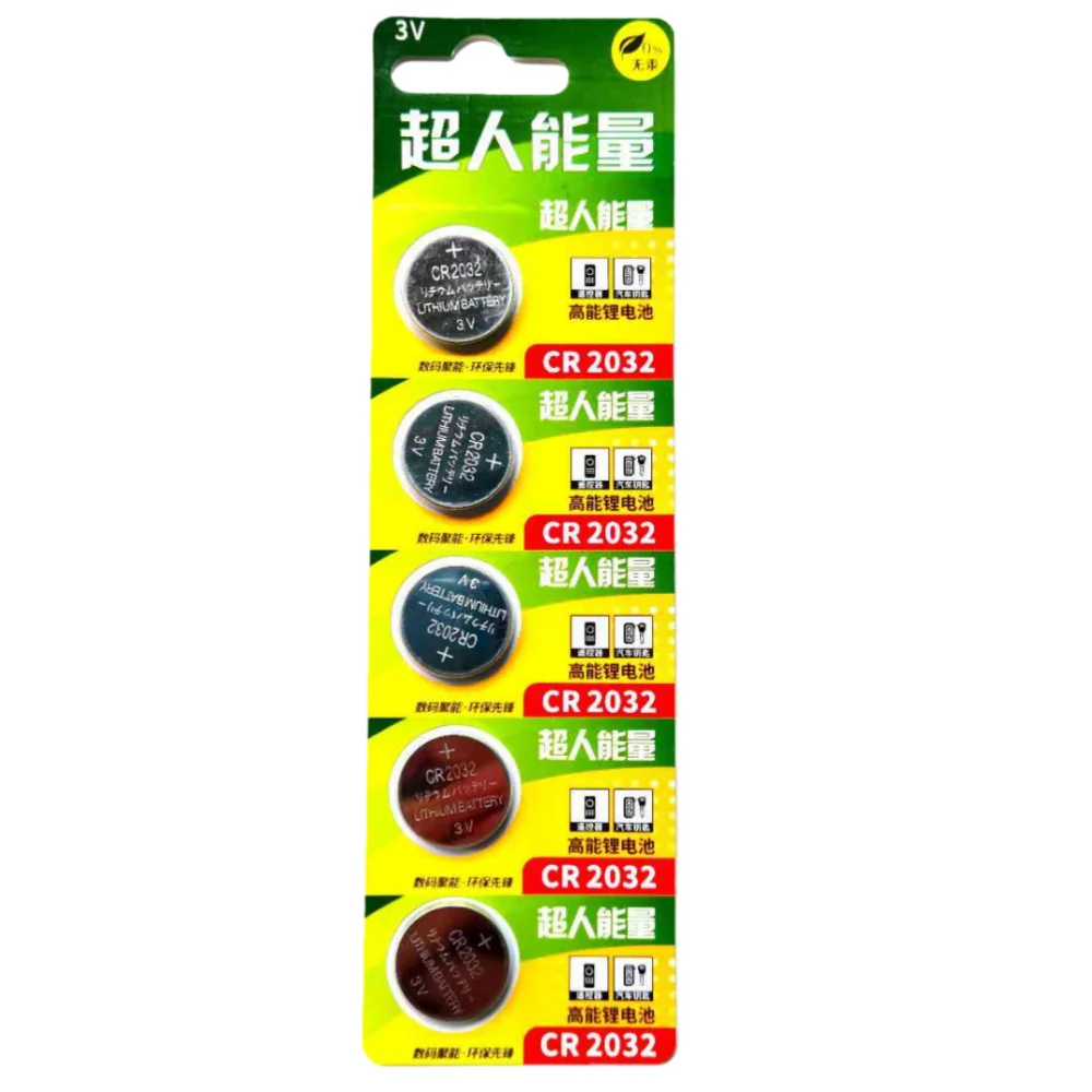 CR2032 3V Lithium Battery 210mAh 15-35PCS Button Cell DL2032 5004LC For Car Key Remote Calculator