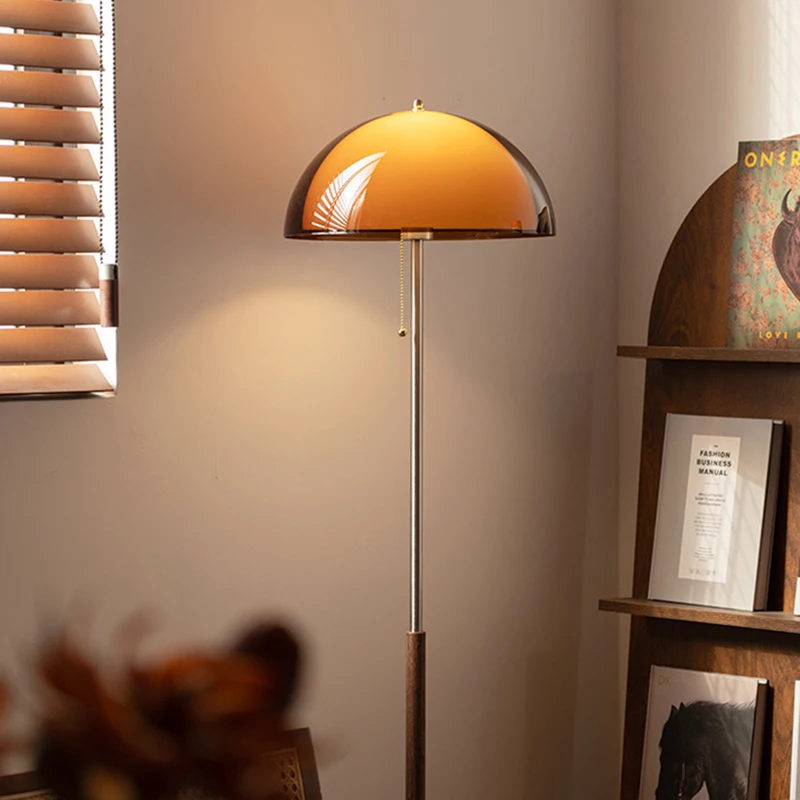 Vintage Dark Brown lamp