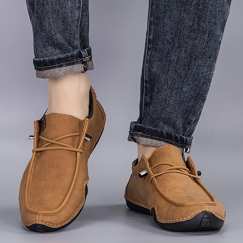 Man Shoes Loafers Lightweight Driving shoes Walking Breathable Comfortable Casual Shoes Men Sneakers Zapatillas De Hombre 2024 image 6