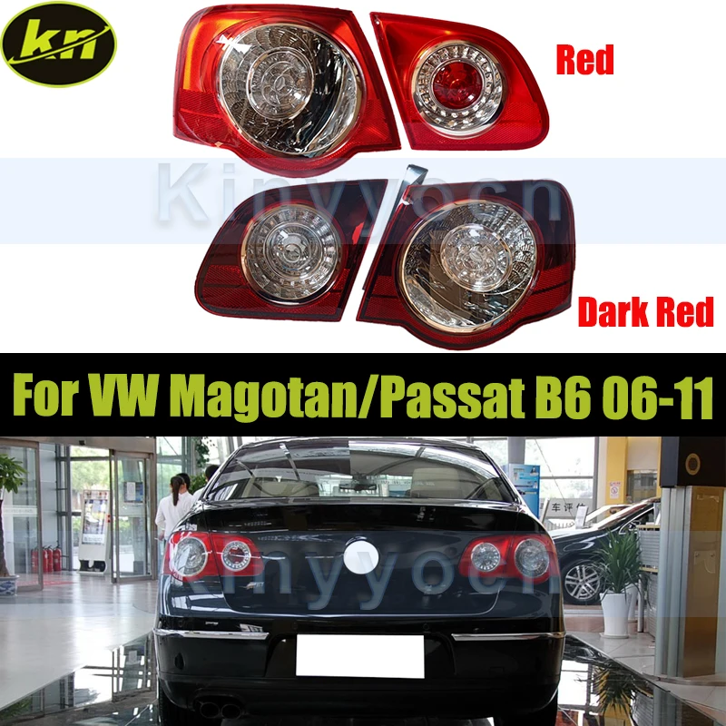 

Rear Bumper Tail Light Taillamp For VW Magotan/Passat B6 2006 2007 2008 2009 2010 2011 Taillight Brake Stop Reverse Lamp