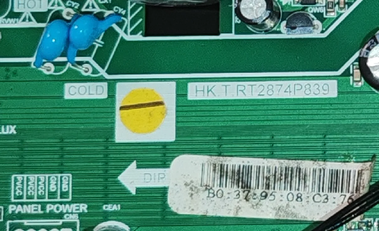 

HK.T.RT2874P839 Three in one WiFi network 4K TV Android motherboard Ship according to the picture