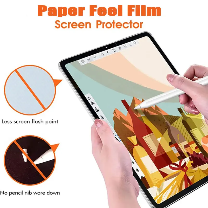 Matte PET Paper Feel Film For Samsung Galaxy Tab S8 11.0