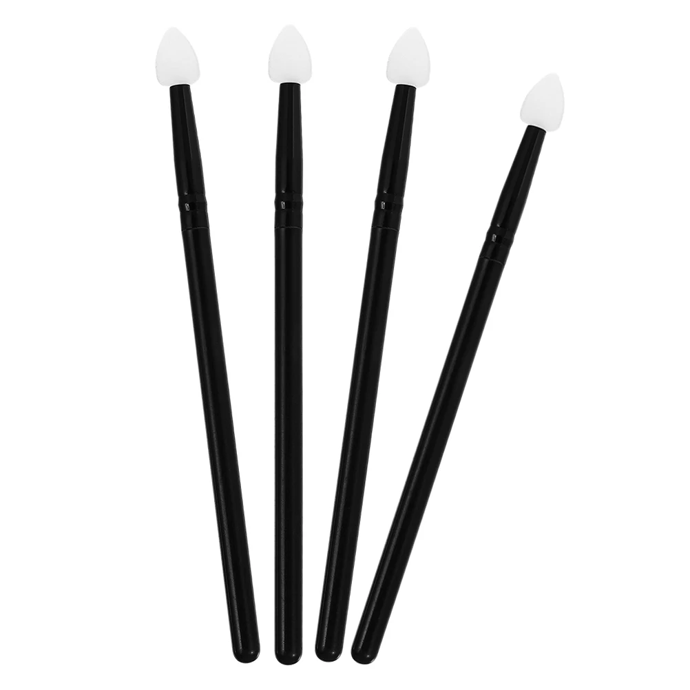 

4pcs Eye Shadow Brush Makeup Brushes Plastic Handle Eyeshadow Applicator Versatile Safe Soft Comfortable TravelFriendly
