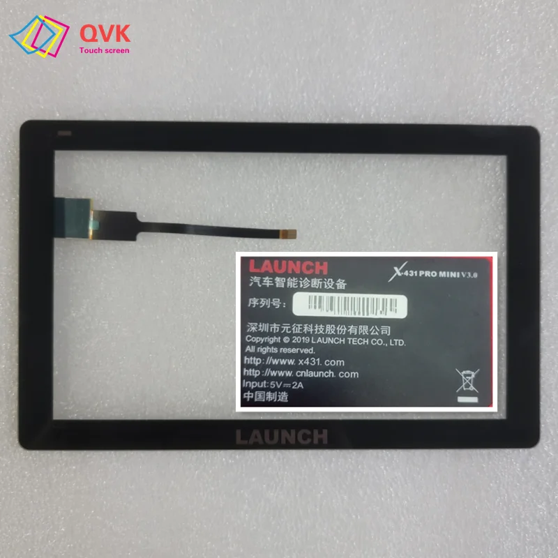 

7-дюймовый емкостный сенсорный экран для X431 PRO MINI V3.0, дигитайзер, внешняя стеклянная панель